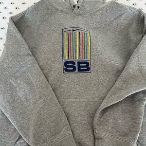 Grey Nike hoodie